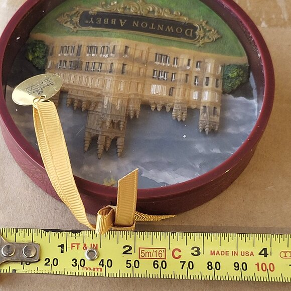 Downton Abbey Shadow Box Christmas Ornament GUC RARE SEE PICTURES "BIN I" - Picture 7 of 7
